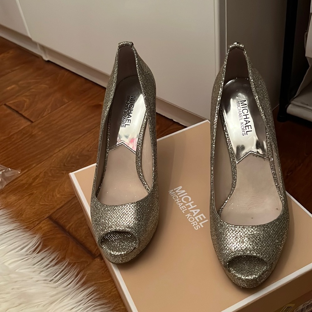 Michael Kors sliver heels